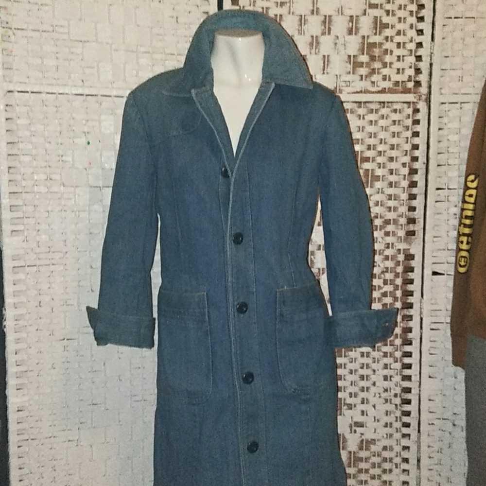 BRITTANIA SPORTSWEAR LONG JEAN TRENCH
